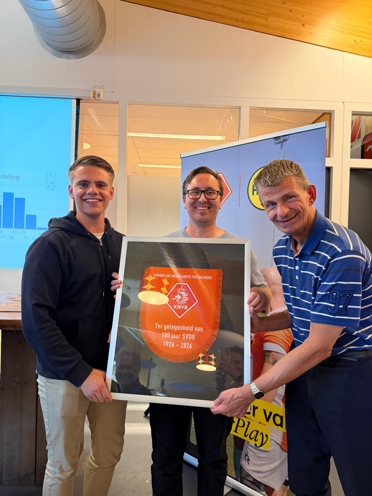 KNVB op bezoek bij SVDU