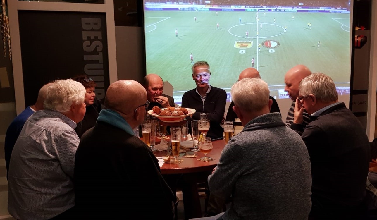 Geslaagde oliebollentraining